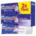 Blend a med pasta do zębów 3D White Classic Fresh 2x75ml