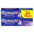 Blend a med pasta do zębów 3D White Classic Fresh 2x75ml