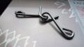Puzzle metalowe łamigłówki jak NAILS łamigłówki z drutu 7 sztuk zestaw