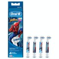 Oryginalne końcówki Oral-B dla dzieci Spiderman 4 sztuki pro kids Marvel