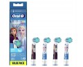 Końcówki do szczoteczki dla dziecka Oral-B Kids Frozen Kraina Lodu 4 Sztuki