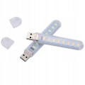 Lampka nocna 8 led usb LAPTOP pendrive POWERBANK