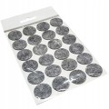 Podkładki filcowe pod meble krzesła 24 szt - 22 mm okrągłe , samoprzylepne