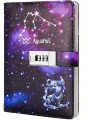 Planer notatnik pamiętnik notes ZNAK ZODIAKU z kodem szyfrem