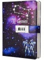 Planer notatnik pamiętnik notes ZNAK ZODIAKU z kodem szyfrem