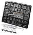 Metalowa gra pierścieniowa-50 sztuk IQ Boost Puzzle dla dzieci i dorosłych