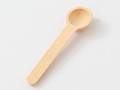 Łyżeczka drewniana kuchenna miarka do przypraw cukru odmierzania 12 x 2,5cm