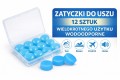 Zatyczki do uszu stopery silikonowe formowalne wielorazowe pływania wody