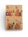 Notes notesiki dla dzieci z kłódką pamiętnik KAPIBARA CAPYBARA 19x13 cm