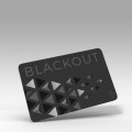 Karta blokująca RFID NFC ochrona kart zbliżeniowych kredytowych BLACKOUT x2