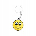 Brelok do kluczy metalowy żeton buźka emotikon żółty zawieszka emoji