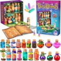 Eliksiry dla małych wróżek 20 magicznych mikstur z pyłem kryształów zestaw