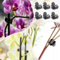 Klipsy do storczyków roślin plastikowe małe 1,5 cm kwiatów podpierania x50