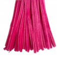 Druciki pluszowe kreatywne x50 wycior ozdobne RÓŻOWY ciemny intensywny