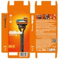 Gillette Fusion5 Maszynka do golenia dla mężczyzn +2 ostrza wymienne rączka