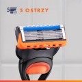 Gillette Fusion5 Maszynka do golenia dla mężczyzn +2 ostrza wymienne rączka