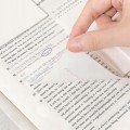 AiTodos 400 Sztuk Przezroczyste i transparentne Karteczki Samoprzylepne