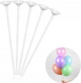 Patyczki uchwyty z rynienkami do balonów x10 szt.