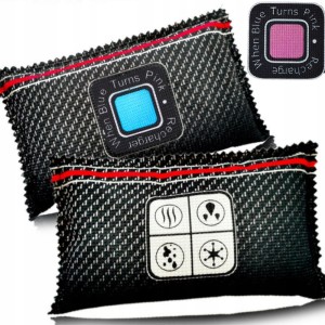 Pochłaniacz wilgoci do auta osuszacz ze wskaźnikiem poduszka wielorazowy