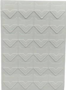 Samoprzylepne narożniki do zdjęć BIAŁE eco 24 sztuki przylepce scrap