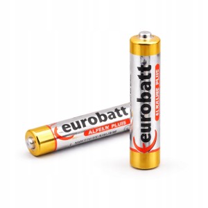 Baterie bateria AAAA paluszek eurobatt alkaliczne ALKALINE 2 szt. 6-2025