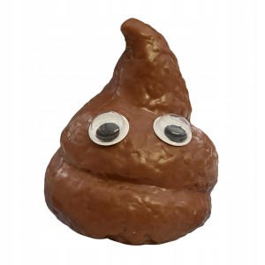 GNIOTEK ściskacz antystresowy KUPKA kupka POO z pianką i oczami rozciągliwy