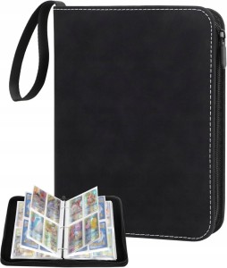 Album na karty kolekcjonerskie, 400 kart 50 , segregator sportowe 25x18cm