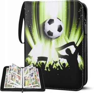 Album na karty kolekcjonerskie, 400 kart 50 , segregator sportowe 24x18cm