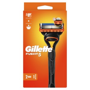 Gillette Fusion5 Maszynka do golenia dla mężczyzn +2 ostrza wymienne rączka