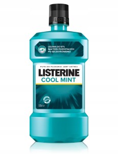 Płyn do płukania jamy ustnej UST miętowy LISTERINE Cool Mint 500 ml