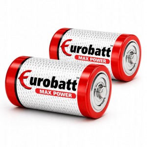 Bateria standard Eurobatt D (R20) 2 szt. 1,5V