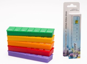 Organizer kasetka na witaminy lekarstwa