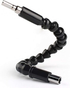 Wkrętak kątowy do bitów przedłużka elastyczny  1/4 końcówek 30 cm