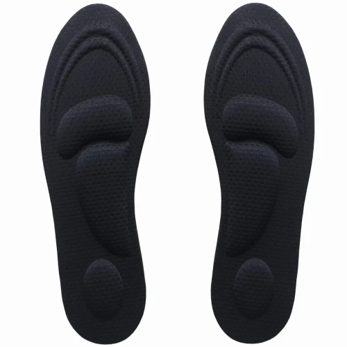 Wkładki do butów piankowe profilowane czarne do przycięcia rozmiar 35-39