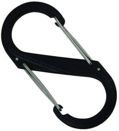 Brelok karabińczyk do kluczy 50mm S Hook  podwójny mix kolorów