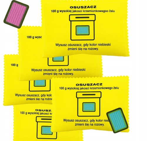Pochłaniacz wilgoci do auta osuszacz ze wskaźnikiem poduszka wielorazowy