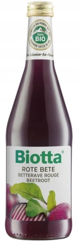 Biotta Classic organiczny sok z czerwonych buraków, 500 ml detox odporność
