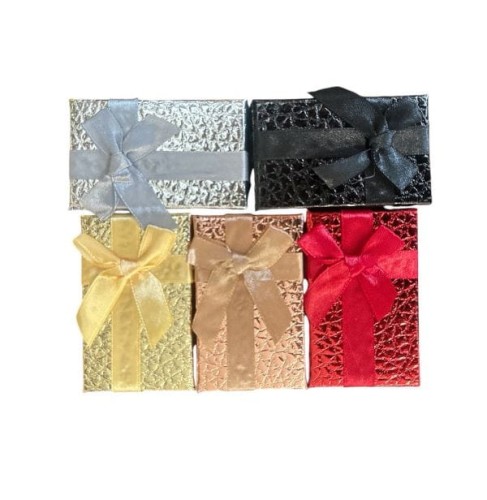 Pudełko jubilerskie na biżuterię schowek na pierścionek kolczyki z pianką