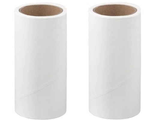 Rolki klejące zapasowe do szczotki czyszczącej wkład sierści zapasowy x2