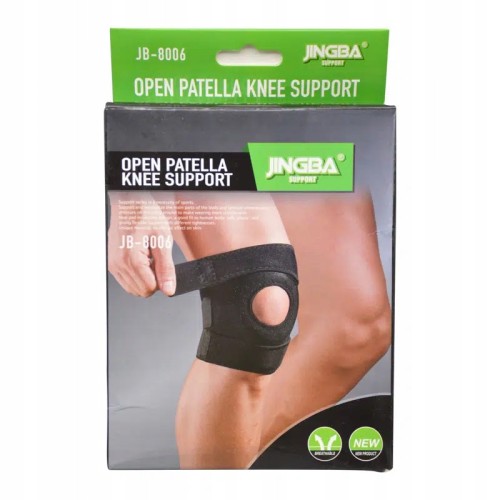 Opaska ściągacz stabilizator na kolano neopronowy pas JINGBA elastyczny