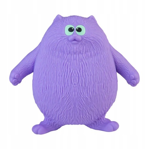 GNIOTEK ściskacz antystresowy KOT kotek z piaskiem gumowy rozciągliwy