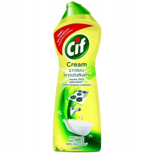 Cif Cream Lemon mleczko do czyszczenia uniwersalne 750ml