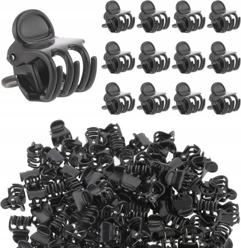 Klipsy do storczyków roślin plastikowe małe 1,5 cm kwiatów podpierania x50