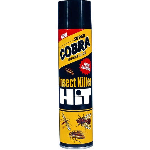 Spray na karaluchy mole mrówki owady osy muchy komary pająki rybiki 400ml