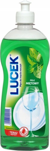 Płyn do mycia naczyń Lucek miętowy MINT 0,5 l Polska chemia