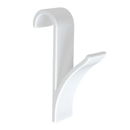 Wieszak na grzejnik haczyk łazienkowy do szafy uchwyt na ręcznik BIAŁY x1 szt.