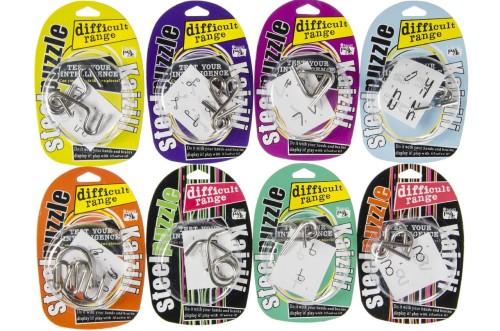 Puzzle metalowe łamigłówki jak NAILS łamigłówki z drutu 1 sztuka