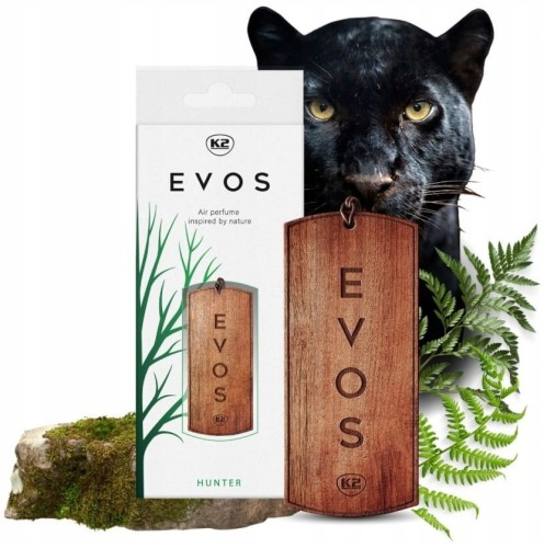 Perfumy do auta K2 HUNTER samochodu zawieszka BERGAMOTKA geranium MOSS