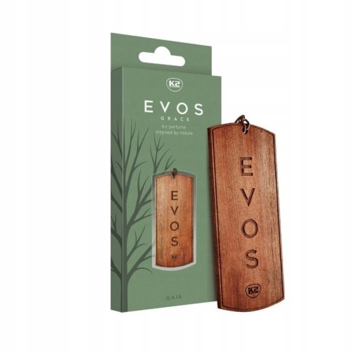 Perfumy do auta samochodu K2 GAIA zawieszka DREWNO porzeczka róża paczuli