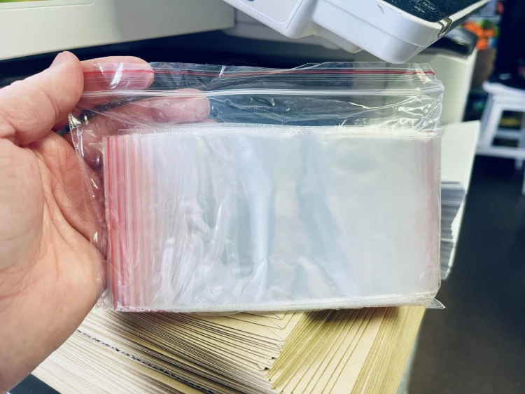 Torebka strunowa woreczki strunowe samozaciskowe LDPE, 40 x 60 mm, 100szt